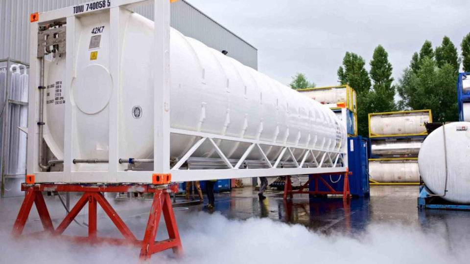 40 foor Cryogenic Ethane ISO Container