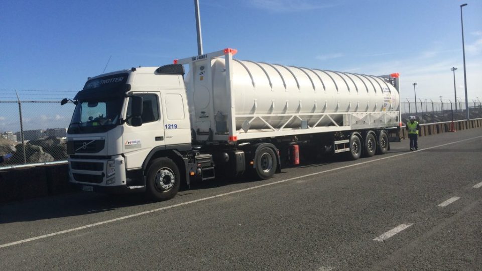 Bofort Cryogenic 40 ft ISO CONTAINER Truck